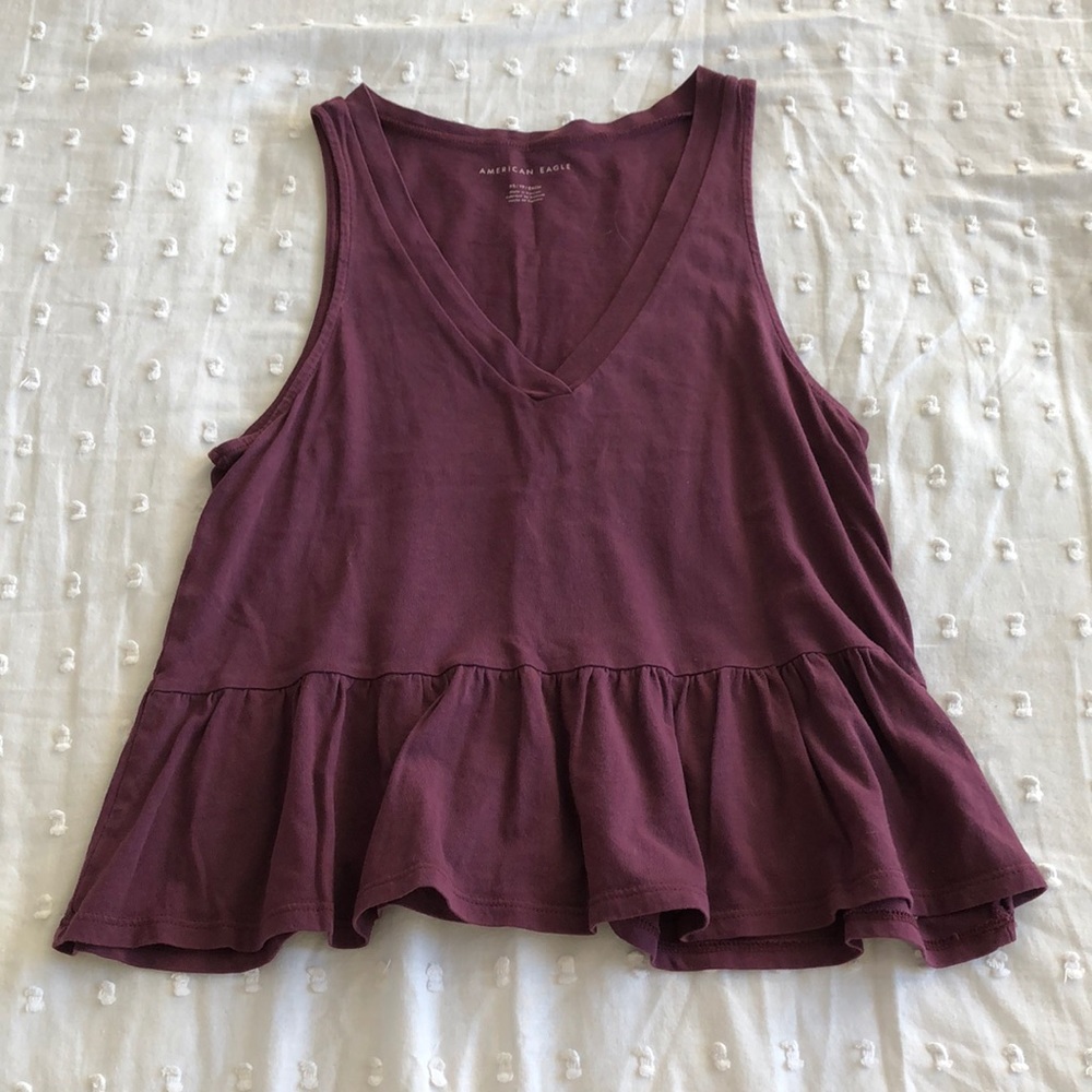 Purple tank top